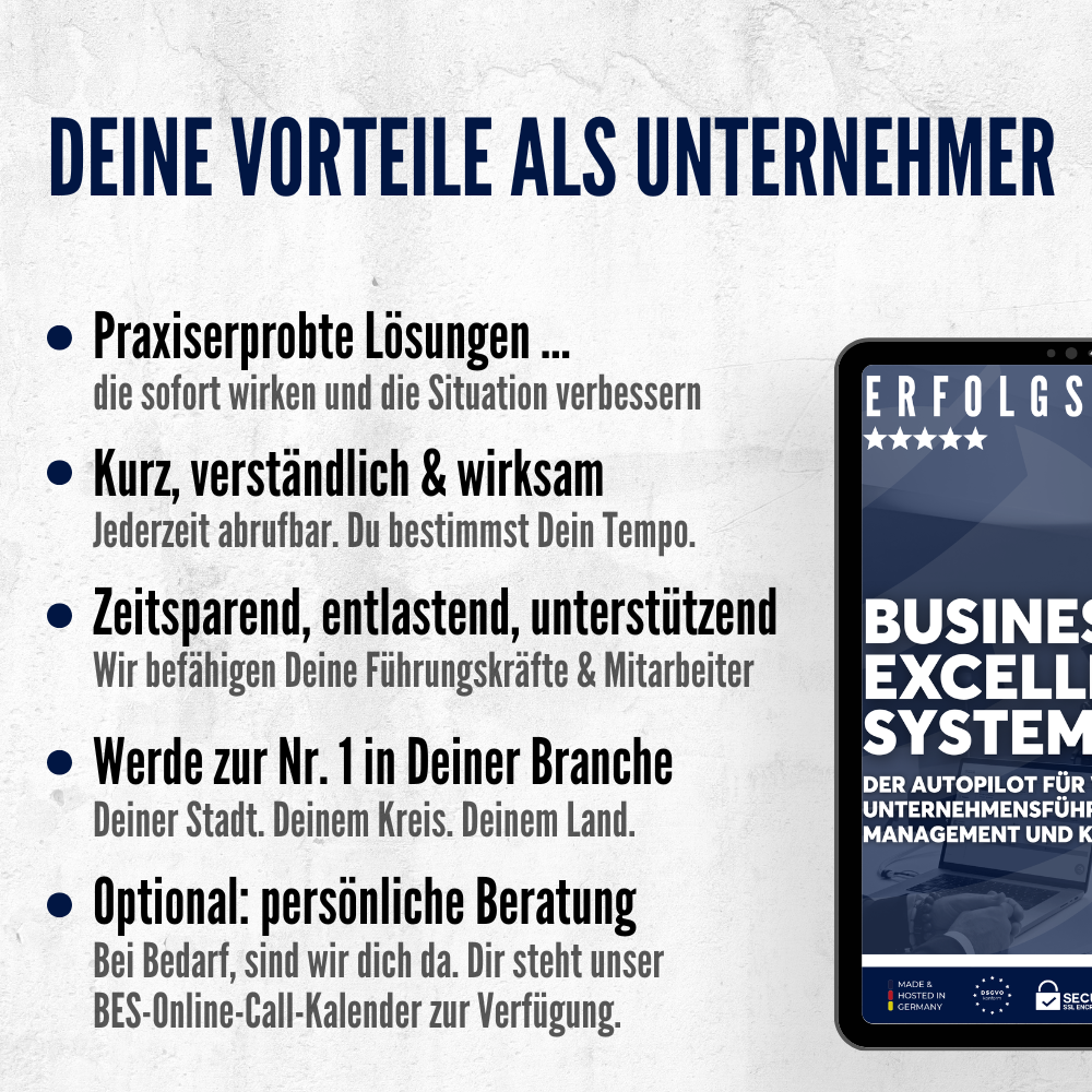 Business-Excellence-System® | Autopilot für Unternehmensführung