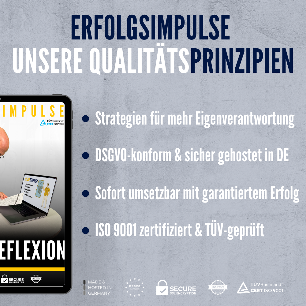 Selbstreflexion - Erfolgsritual Nr. 1