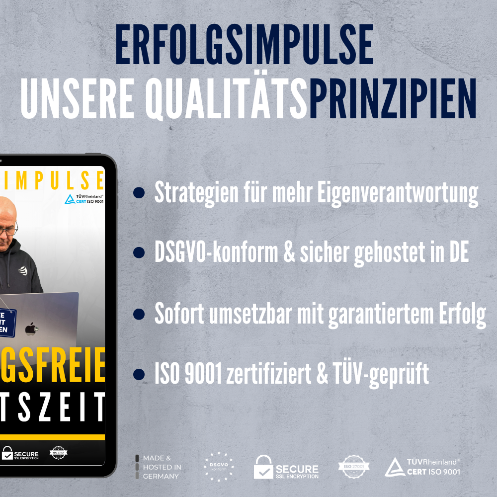Störungsfreie Arbeitszeit - der Schlüssel zum Erfolg