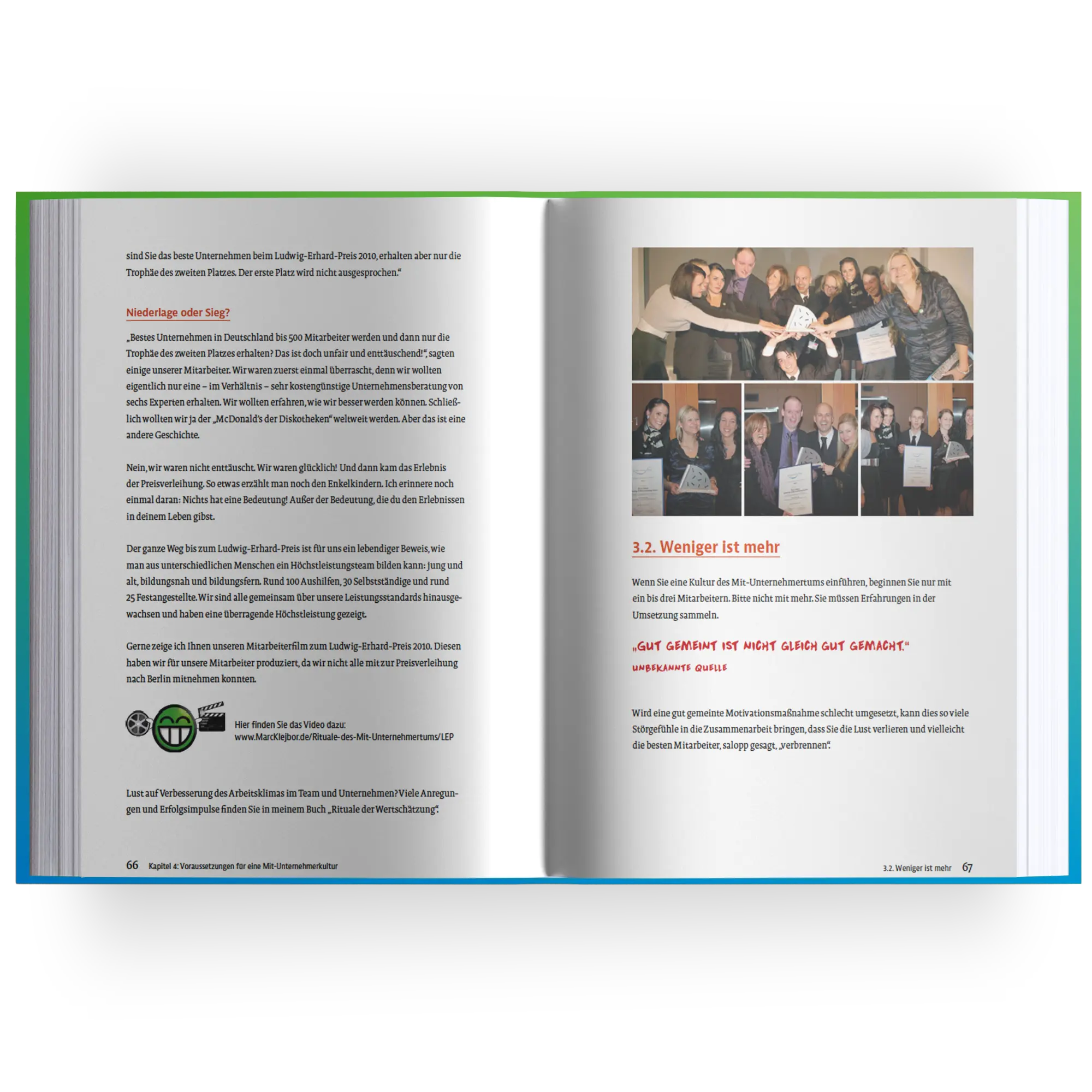 Rituale des Mit-Unternehmertums