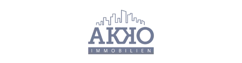 Graues Logo von AKKO, Partnerreferenz der Erfolgsimpulse GmbH.
