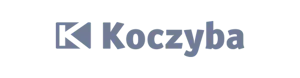 Graues Logo von Koczyba GmbH, Partnerreferenz der Erfolgsimpulse GmbH.