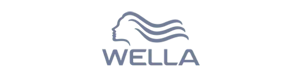 Graues Logo von Wella, Partnerreferenz der Erfolgsimpulse GmbH.