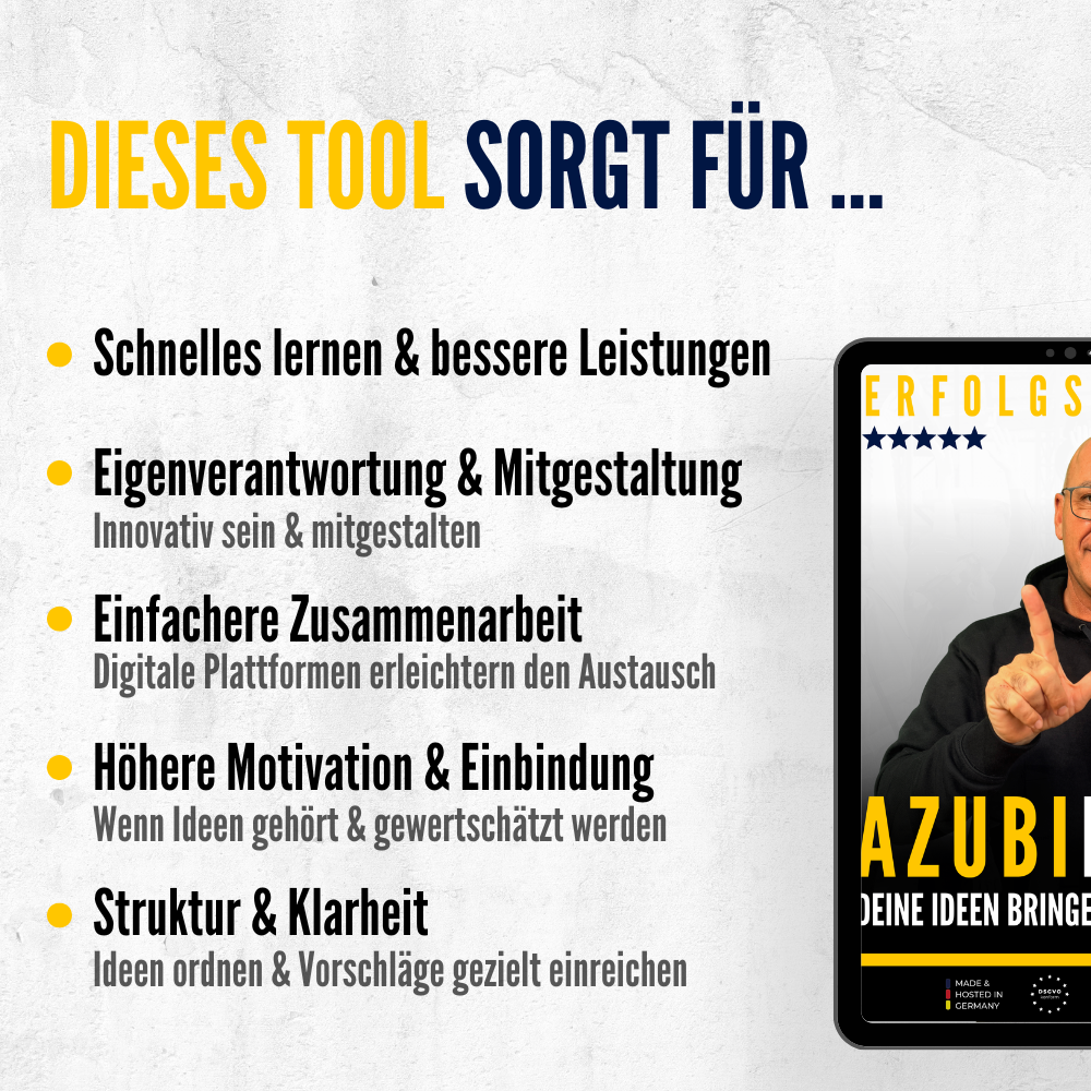 Azubi-Power - Deine Ideen bringen das Team voran
