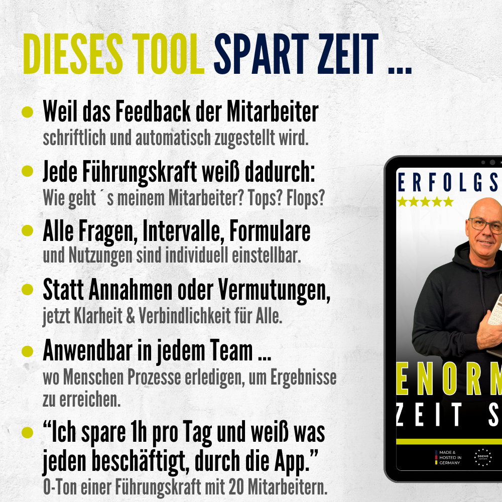 Enorm viel Zeit sparen