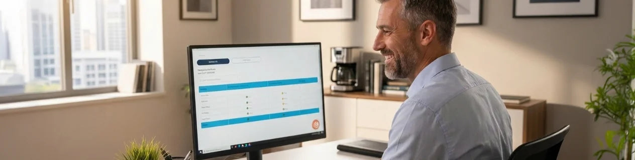 Persönliches Erfolgsimpulse-App Cockpit für Führungskräfte, Dashboard zeigt Stimmungen und Performance im Team