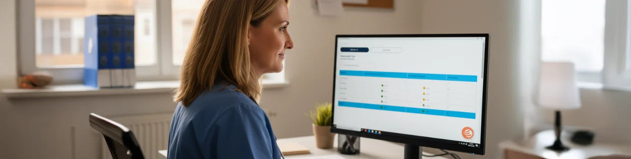 Persönliches Erfolgsimpulse-App Cockpit für Führungskräfte, Dashboard zeigt Stimmungen und Performance im Team