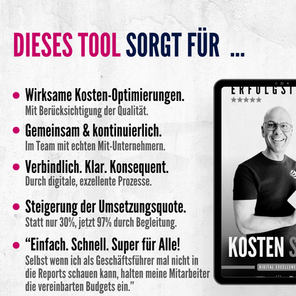 Gemeinsam Kosten kontinuierlich senken