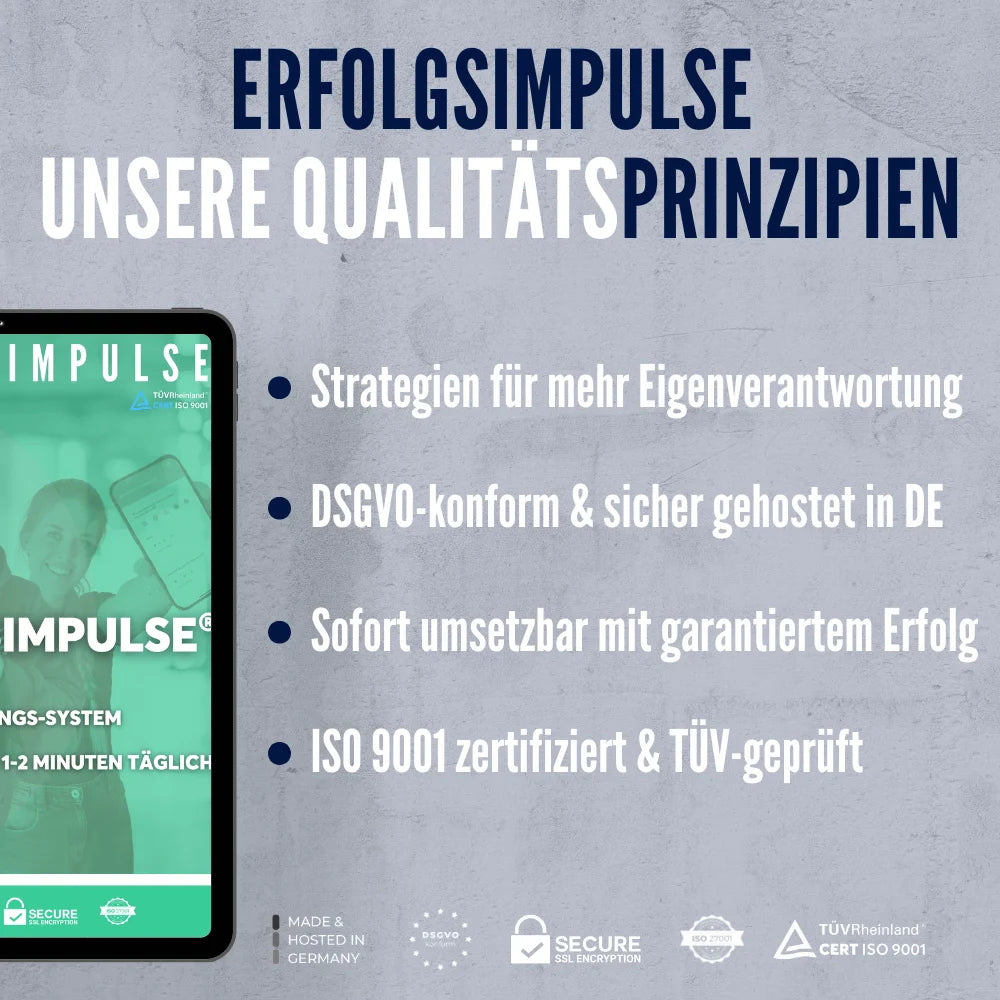 Erfolgsimpulse®-App | System für wirksame Unternehmensführung